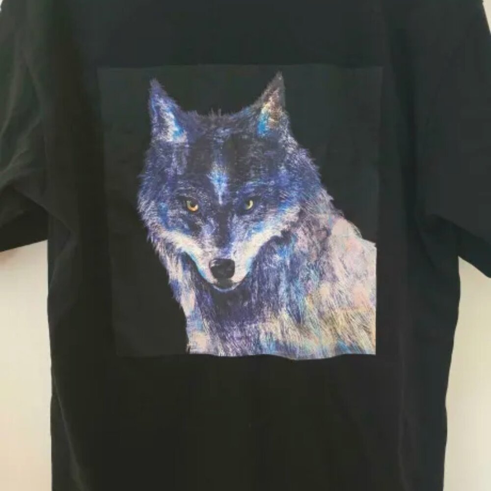 NWT Uniqlo Kenshi Yonezu Final Fantasy Wolf UT T-shirt Black US Men Size M-XL